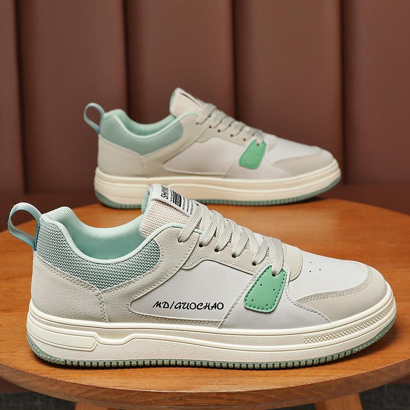 Fashion 2025 Spring New Men's Breathable Thick Soled Board Shoes Fashionable Casual Soft Soled Comfortable and Lightweight Sports Shoes