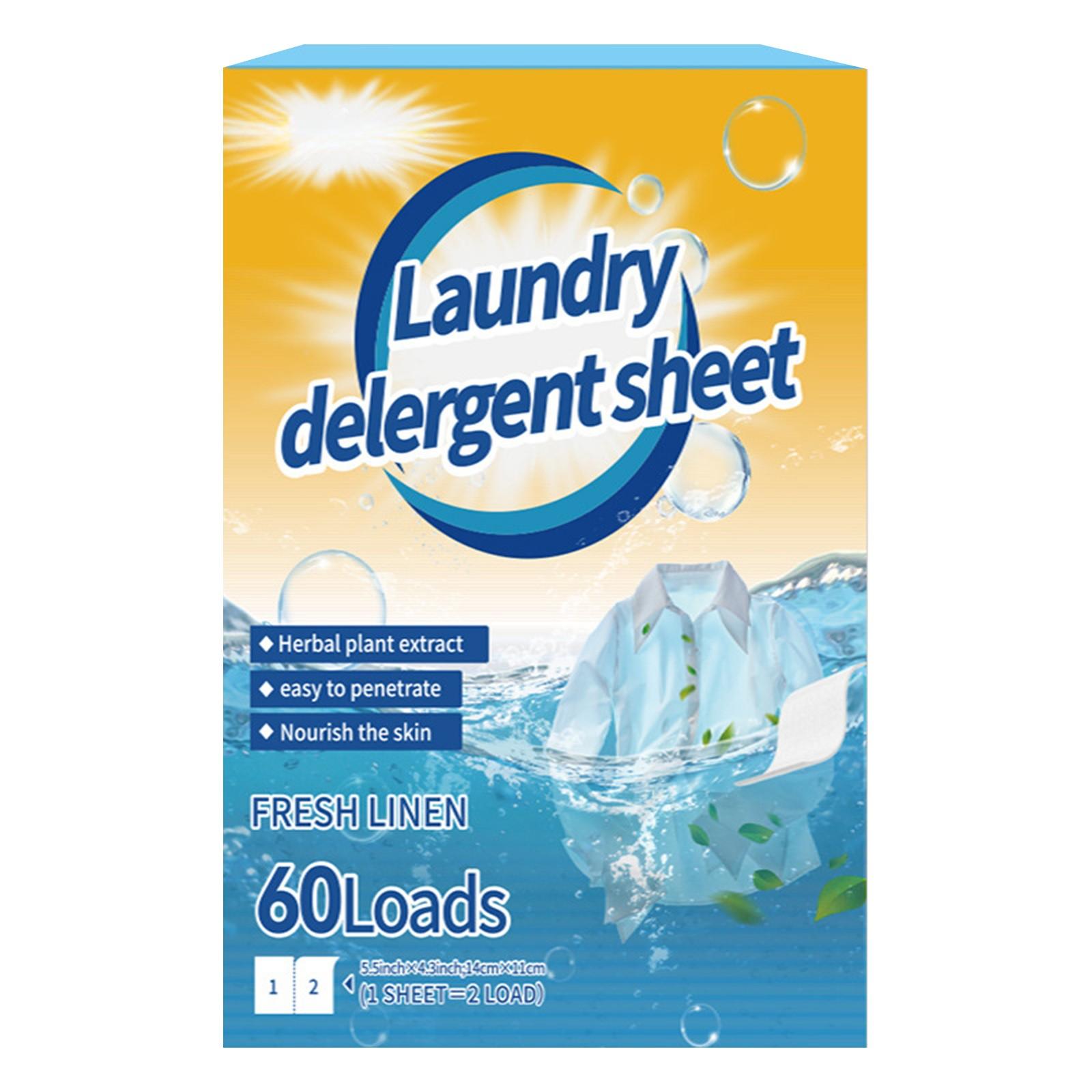 

Портативные таблетки для стирки Концентрированное удаление пятен Таблетки мгновенного образования пены Аромат свежего белья Бытовая бумага для стирки One Size