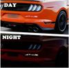Funny Reflective Wifi Battery Level Car Stickers Colorful Decoration Logo Decals Car Rear Windshield Body Auto Sticker