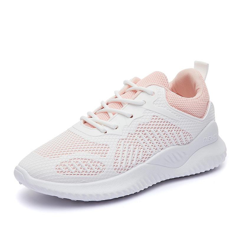Women's Casual Breathable Sports Tennis Shoes 2024 Spring Summer New Fashion Mesh Breathability Sponge Soft Bottom Sneakers