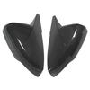Pair Rr View Mirror Protective Covers Left Right Snap In Replacement for MK6 2018+(Glossy Black )