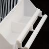 Durable Parrot Feeder and Water Container - Easy To Clean and Refill, Perfect for Small To Medium Birds