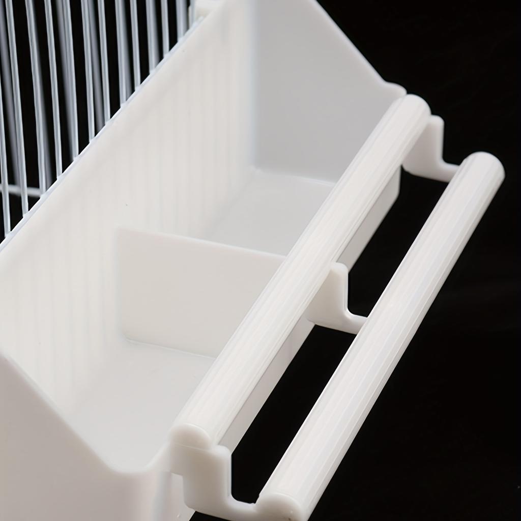 Durable Parrot Feeder and Water Container - Easy To Clean and Refill, Perfect for Small To Medium Birds