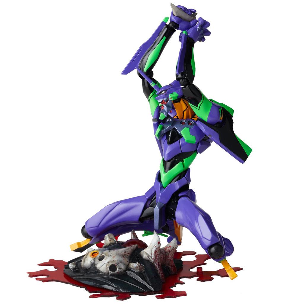 Revoltech EVANGELION EVOLUTION Evangelion Unit-01, approximately 140mm, ABS & PVC, pre-painted action figure, EV-001