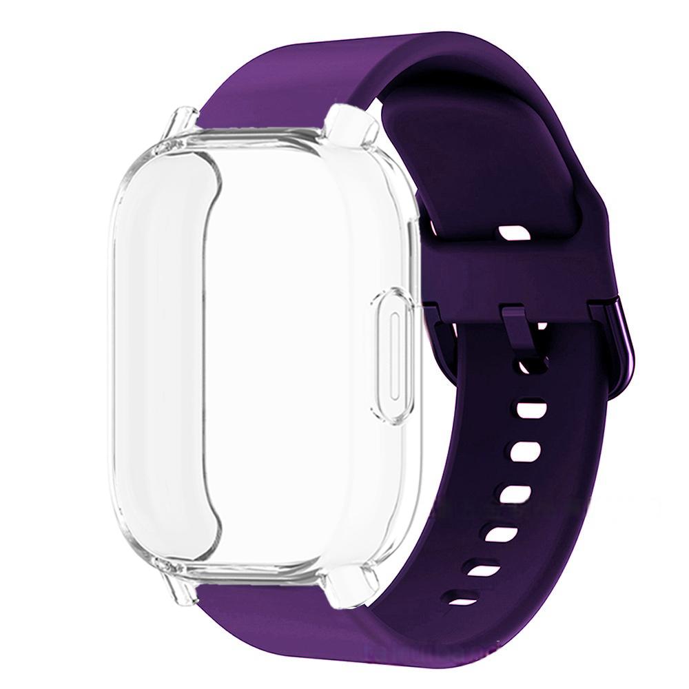 Protector Case+Strap For Redmi Watch 5 active Redmi Watch 5 Lite Full Cover Screen TPU Soft Shell and Breathable Sport Band
