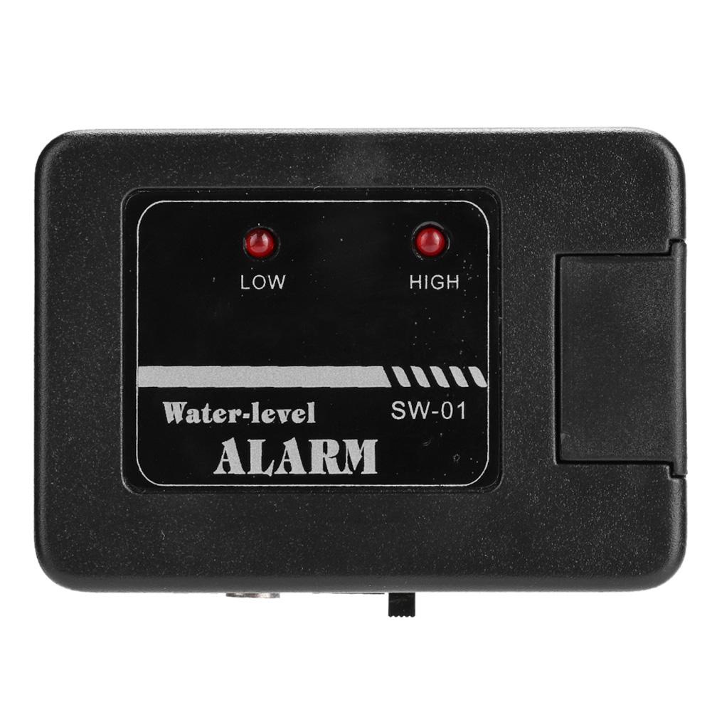 Aquarium Fish Tank Water Level Alarm Sound And Light Alarm With Battery Delivery
