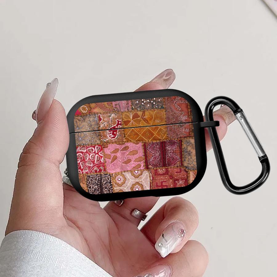 

Чехол для Airpods Pro 2 Pro2 Pro3 1 3 4 Чехлы для наушников Обложка Разноцветный Пэчворк Airpods 1