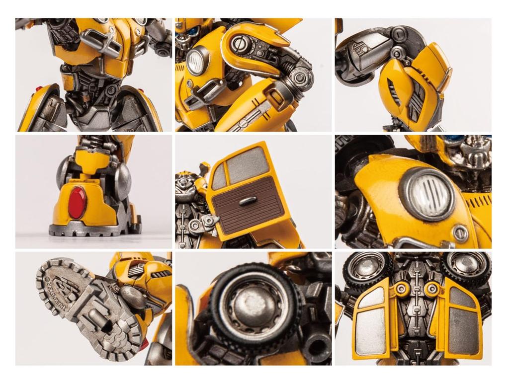 DOYUSHA Transformers/Bumblebee No.1 Bumblebee Plastic Model Kit, Approx. 9cm Tall, SK01 (Robot)