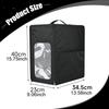 Ice Cover Cream Maker Dust Black Nylon Storage Accessory