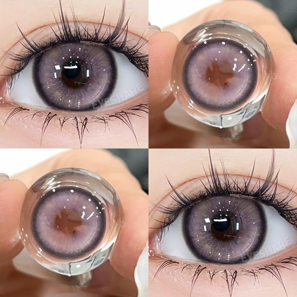 EYESHARE DENMARK New Daily Disposable Contact Lenses Colored 1Day Blue Lens 10Pcs/5Pair Eyes Lense