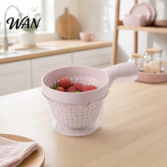Waterafvoer Spoelbakmand Keuken Afdruipmand, Hoek Voedselresten Verzamelaar, Afval Duurzaam Makkelijk Schoon te Maken Hulpmiddel voor Fruit Groenten Val