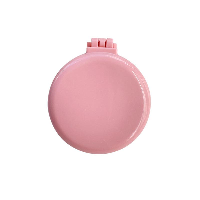 Massage-Klappspiegelkamm, Schminkspiegel, kleiner Kamm, Taschenspiegel, tragbarer Kamm, Luftkissenkamm für Mädchen, Massage-Ballonkamm