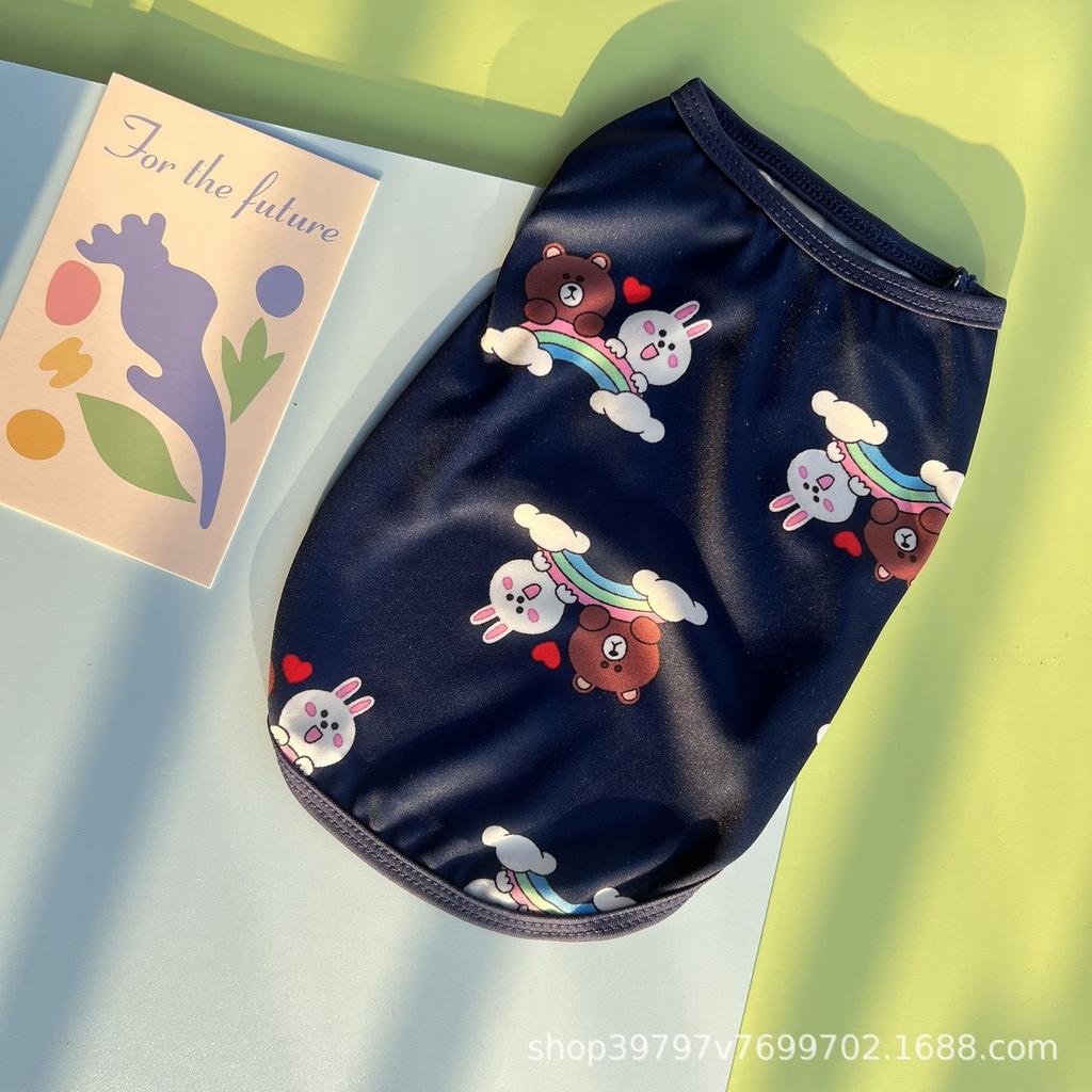 Spring, Summer and Autumn New Dog Vest Small and Medium Dog Teddy VIP Pet Clothing Factory