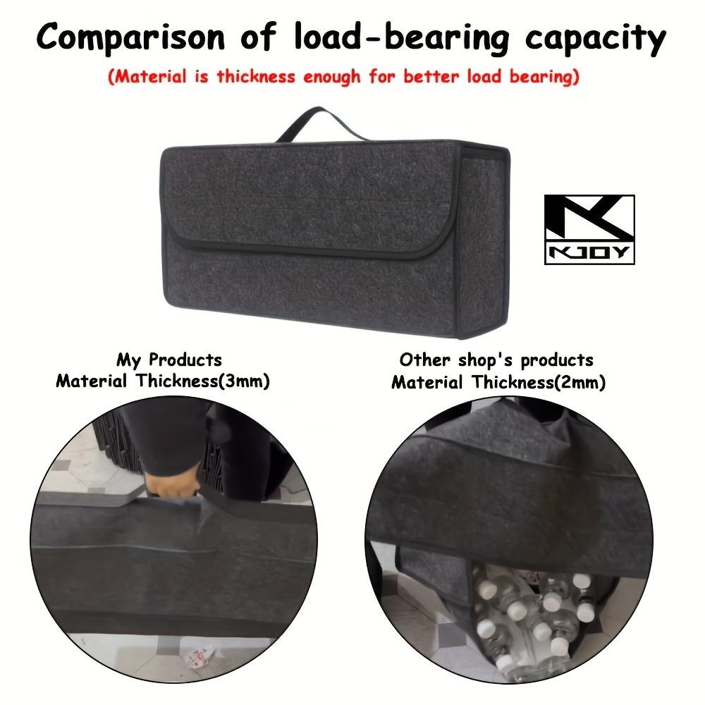 Foldable Car Trunk Organizer with Handle - Car Trunk Storage Bag Finishing Storage Bag Folding Storage Box Portable Tool Kit