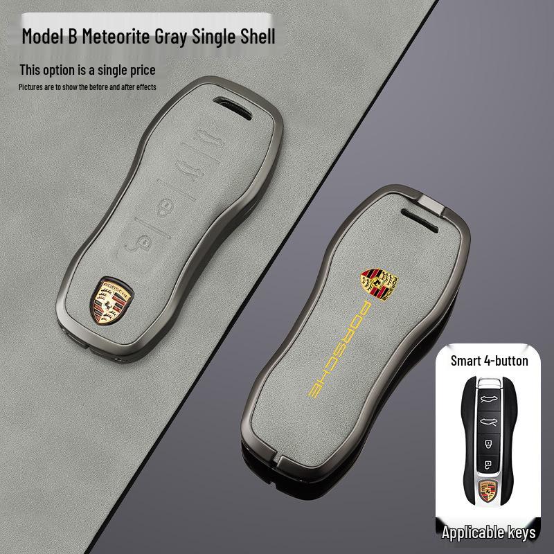 Funda de Carcasa para Llave Porsche para Cayenne, Panamera, Macan, 911, 718, Taycan