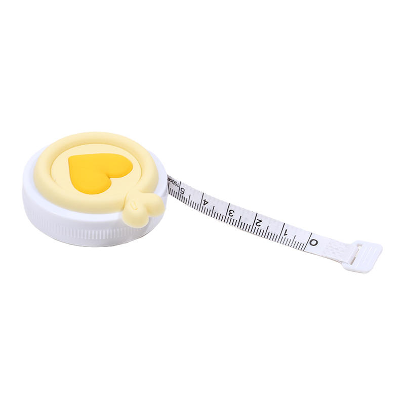 Soft Tape Measure Leather Cartoon Mini Double Scales Rulers Retractable Portable Home Craft Measurements Measuring Tape for Body Fabric Sewing Tailor
