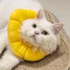 A White Cotton Collar for Cats To Prevent Them From Breaking Free, A Soft and Delicate Collar for Young Cats