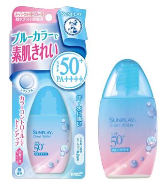 Mentholatum Sunplay Clear Water fluid cu protecție solară maximă SPF50+ PA++++, 26 ml