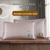 Cooling Ice Silk Summer Pillowcase, Machine Washable, Single Size
