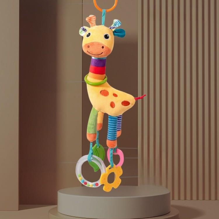 Baby Carriage Rattle Toy With Lighted Features For Toddler Development And Entertainment