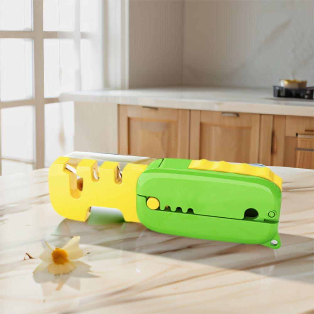 Tungsten Steel Knives Grinder Manual Grindstone Outdoor Cutter Sharpener  Camping