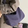 Retro and Simple Underarm Dumpling Bag for Commuting, Single-shoulder Hand-held Crossbody Bag