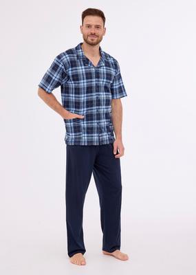 Cornette 318/52 Kr/r 3XL-5XL Men's Unbuttoned Pajamas Cornette