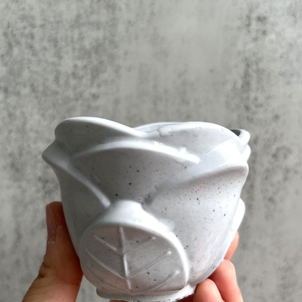 DIY Flower Shape Planter Silicone Mold Concrete Cement Mould for Candle Holder Storage Box Flowerpot Epoxy Resin Mold Home Decor