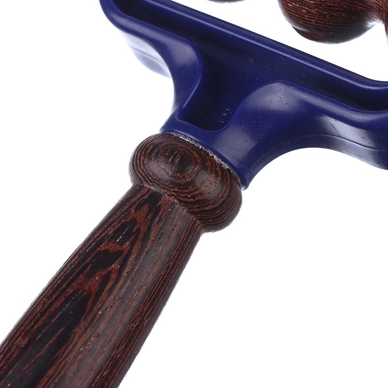 Wooden Facial Roller Waist Thigh Leg Hands Full Body Universal Hand Massager Lightweight Natural Muscle Roller Foot Massage Tool
