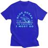 Classic Turtle Blue Ocean Is Calling T Shirt Men Short Sleeve Tshirt Casual Tee For Husband Father Pure Cotton Oversized Tshirt