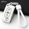 TPU Car Remote Key Case Cover For Peugeot Partner Citroen Berlingo C3 Picasso 2009 2010 2011-2016 Key Chain Accessories