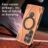 For Samsung Galaxy S26 Ultra Magnetic Case Rotating Kickstand TPU PC Shockproof Phone Back Cover