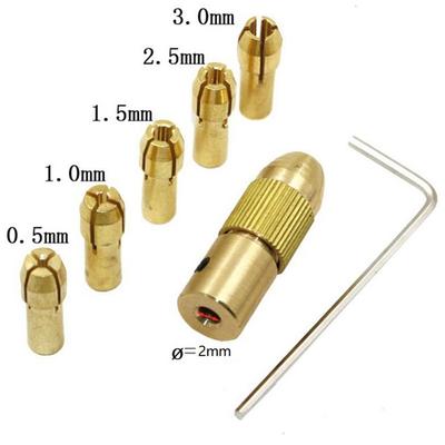Spannfutter-Adapter Spannzange Elektrobohrer-Bit-Satz 0,5-3mm Zubehör