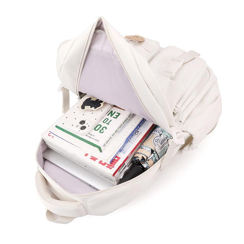 Einfacher Rucksack im koreanischen Stil für Herren und Damen, lässig, für Schülerinnen und Schüler