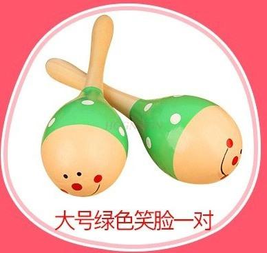 Baby Sand Hammer Early Education Music Percussion Instrument Sand Ball Children Ring Bell Red Grasping Tracking Listening