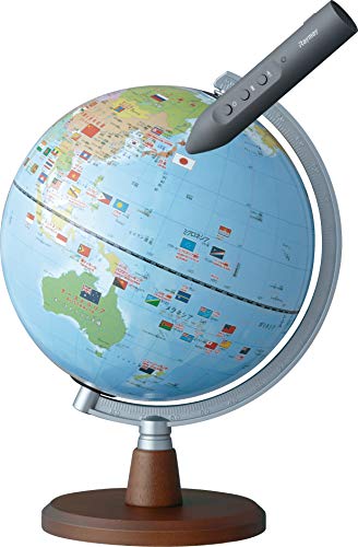 Raymay Fujii Globe with Talking Flags, Standard, 20cm Diameter, OYV46