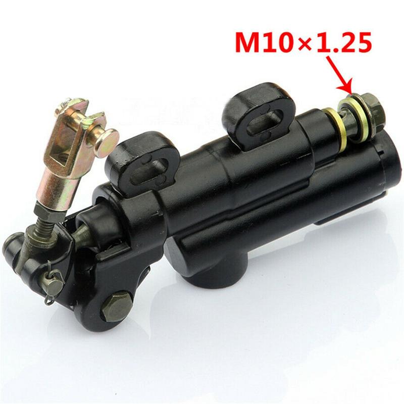 

2PCS Universal Motorcycle Rear Hydraulic Brake Master Cylinder Pump For Yamaha Suzuki Kawasaki ATV Dirt Bike Parts чорний