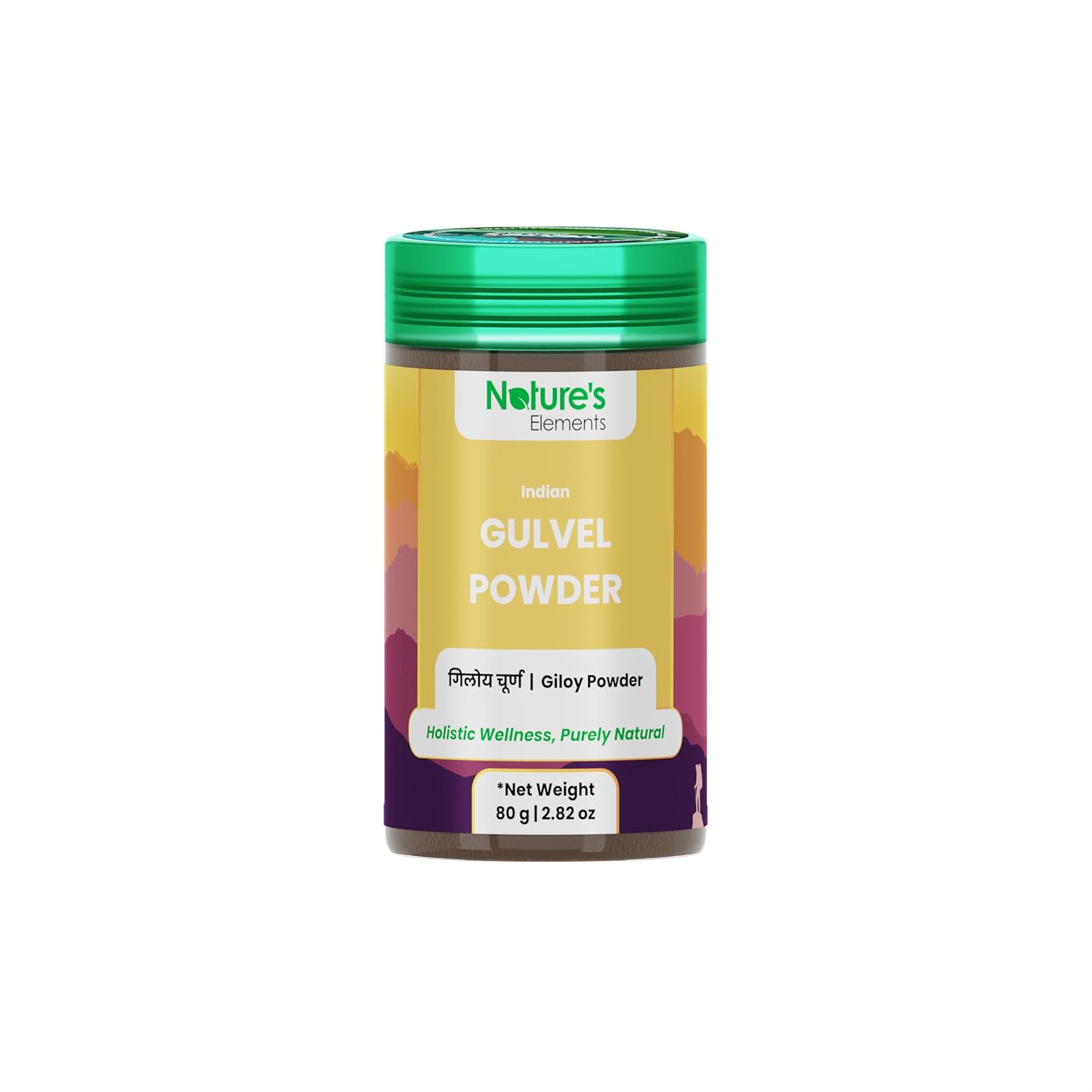 

Natures Elements Gulvel Powder Giloy Guduchi Stem 100% Pure & Herbal | 80gm 0.1lbs