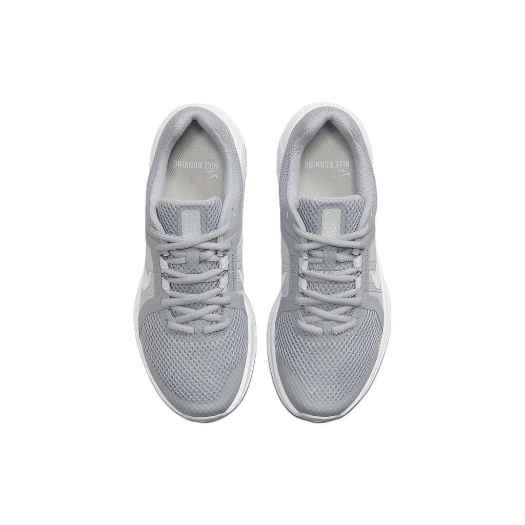 Nike Run Swift 2 Comfortable Fabric Shock Absorption Non-Slip Wear-Resistant Breathable Low-Top Running Shoes Women Sneaker Gray White CU3528-001