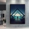 5D Diamond Painting Full Diamond CyberPunk Geometric Aesthetics Diamond Painting Handmade Diy Diamond Mosaic Painting Home Decoration