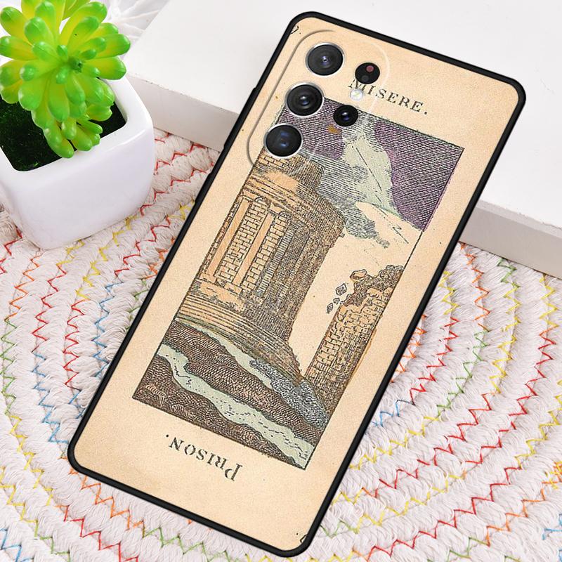 Tarot Ägyptien von Dusserre Kunst TPU Handyhülle für Samsung Galaxy note 10 pro S26 S25 S24 S23 S22 Ultra Plus S21 FE S20 Hülle