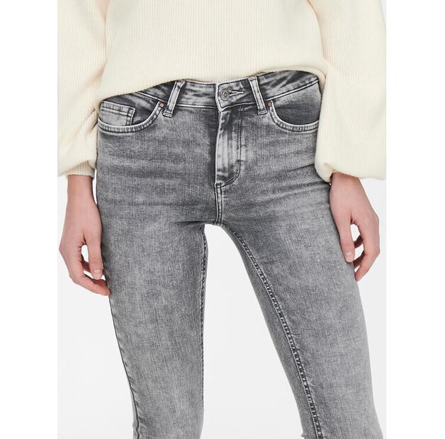 Джинсы ONLY 15245366 серый Skinny Fit