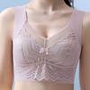 Women's Bra Without Steel Ring Lace Thin Cup Vest Bra Seamless Underwear
