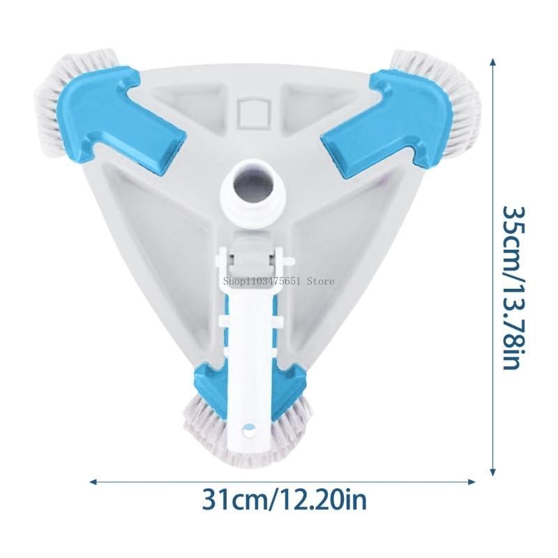 Efficient Pool Vacuum Head Side Brushes for Quick and Safe Pool Maintenance For Quick And Effective Cleaning