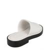 Salvatore Ferragamo White Giunone Leather Slides
