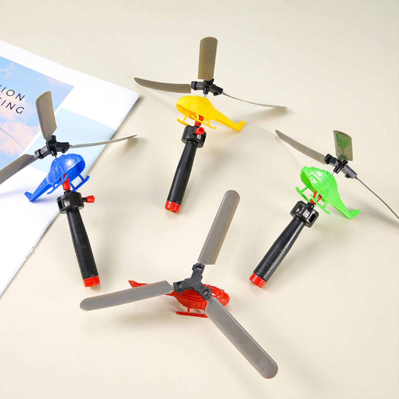 Pull Back Helicopter Toy for Kids, Preschool Children, Random Color One Size