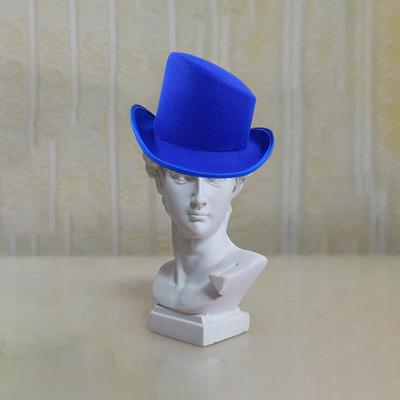60cm Kapelusz Nowy Klasyczny Skośny Cylinder dla mężczyzn jednolicie czarny Kapelusz Magika Osobowość Dżentelmen Sombrero Brytyjski Kręcony Cylinder Impreza