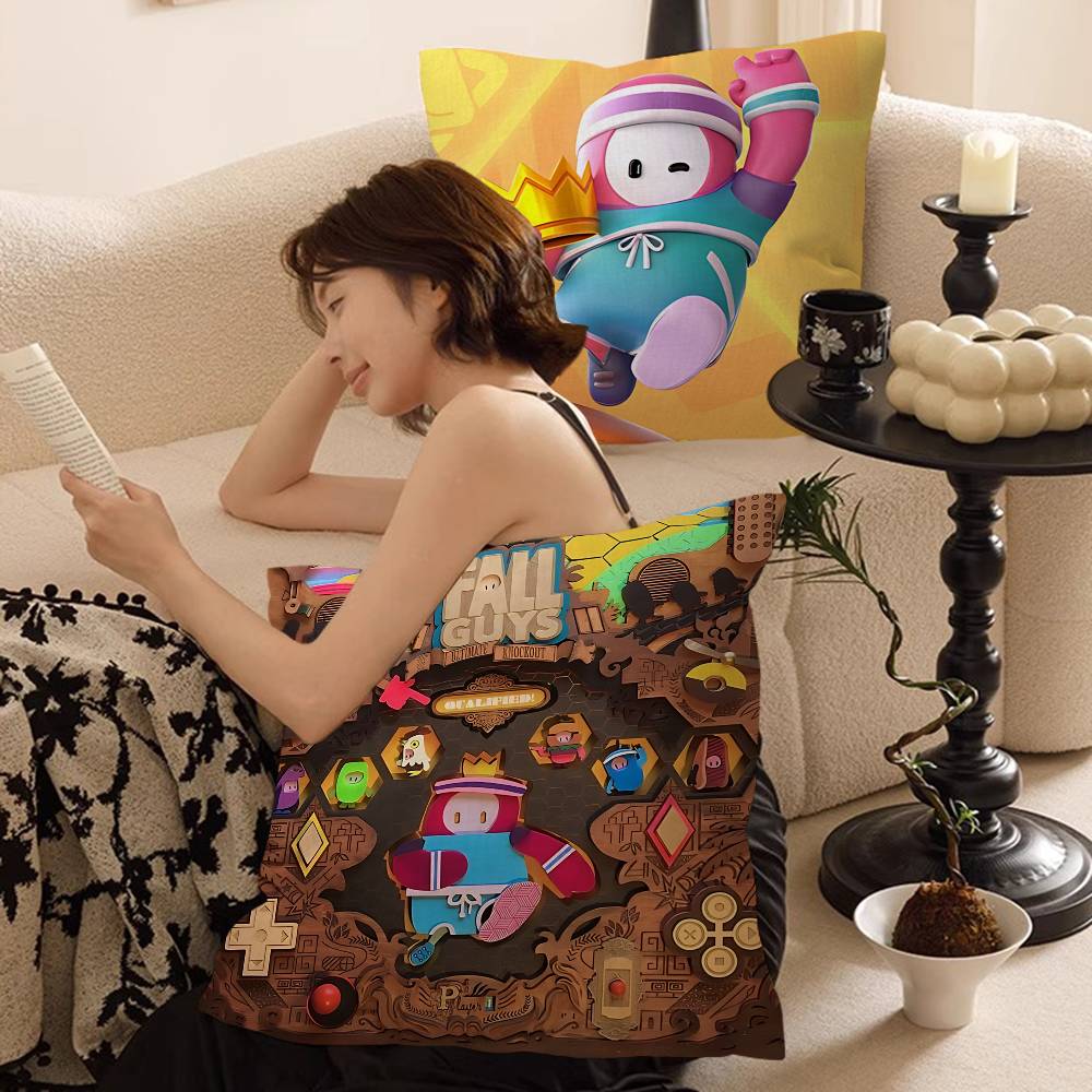 F-Fall G-Guys Cushion Cover Pillow Cover Decor Pillowcase Printed Cushion Case For Couch