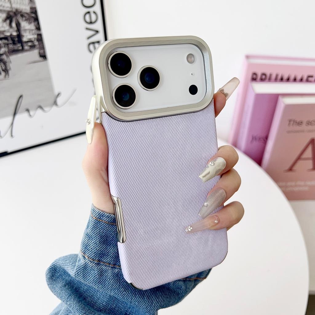 Vintage Cowboy Fabric Soft Shockproof Phone Case For iPhone 17 Air 16 15 14 13 12 11 Pro Max Plus Luxury Retro Jeans Armor Cover