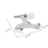 Heavy Duty Thickened Zinc Alloy Door Stopper Adjustable Hinge Stop Screw in Door Stopper for Home Office Hinge Stop
